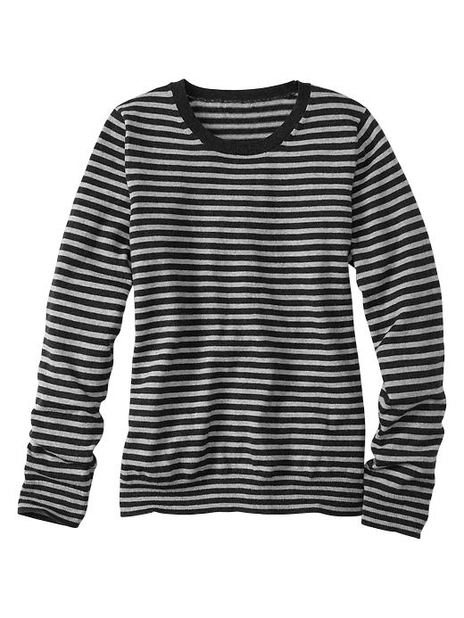 Image number 2 showing, Stripe crew sweater