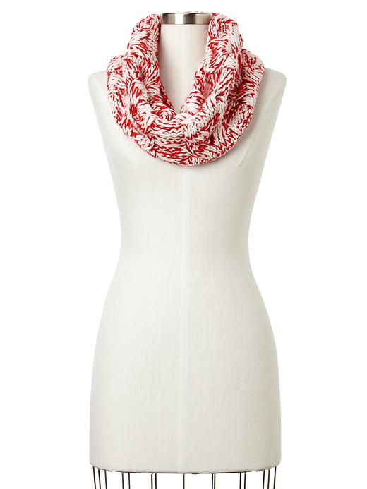 View large product image 1 of 1. Cable cowl scarf