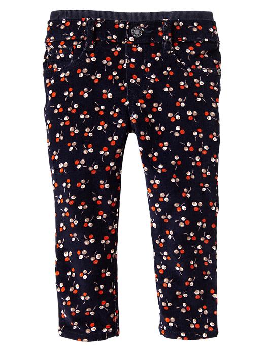 Image number 3 showing, Printed pull-on skinny cords