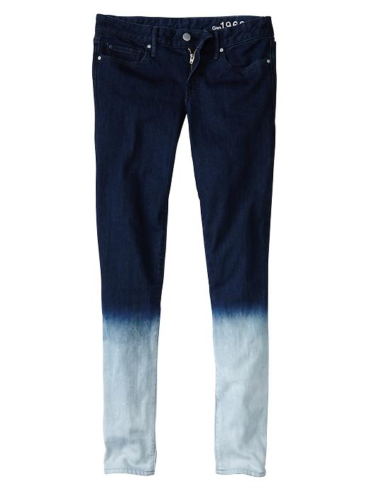 Image number 3 showing, 1969 dip-dye always skinny jeans