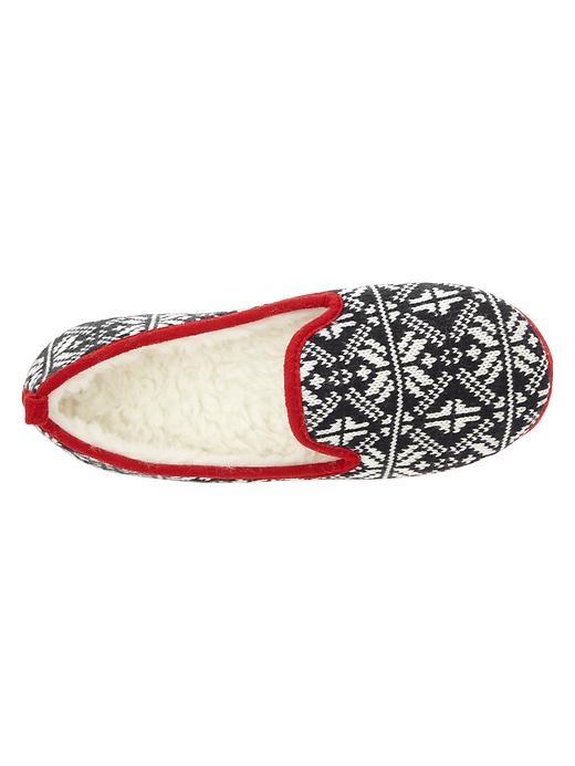 Image number 2 showing, Fair Isle slippers