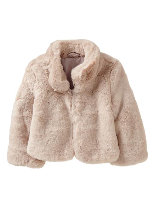 View large product image 1 of 1. Faux-fur coat