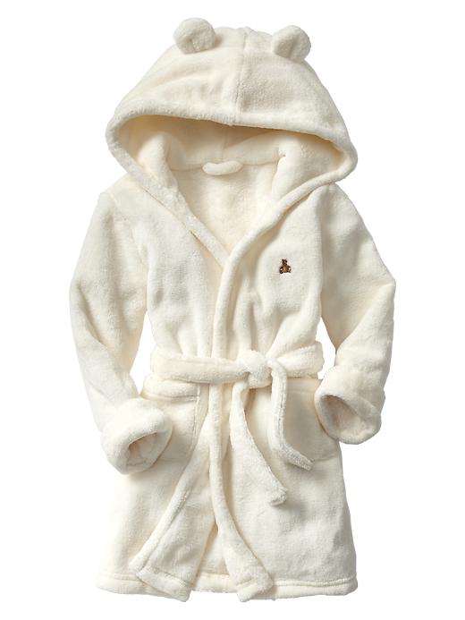 View large product image 1 of 1. Bear fleece sleep robe