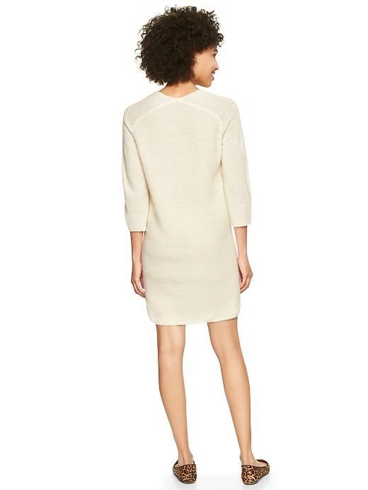 Image number 2 showing, Textural sweater dress