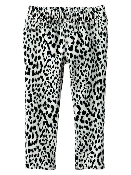 Image number 1 showing, Leopard legging jeans