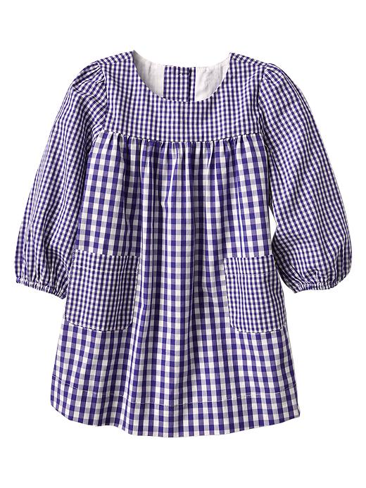 View large product image 1 of 1. Gingham dress