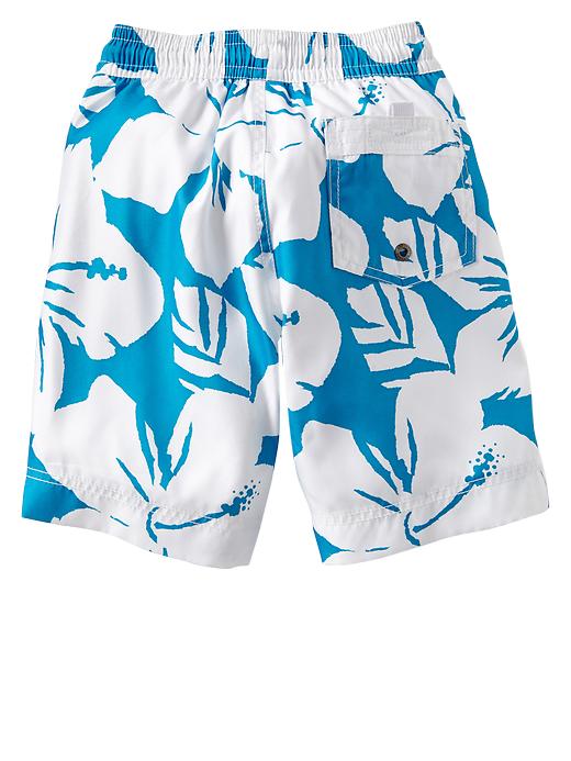 Image number 2 showing, Hibiscus swim trunks
