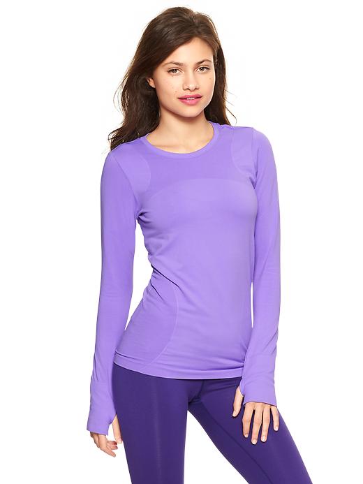 View large product image 1 of 1. GapFit Motion long-sleeve tee
