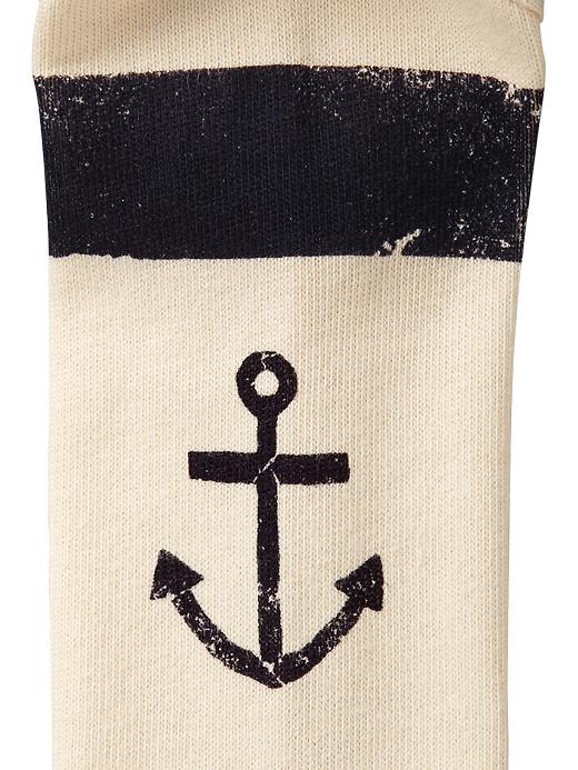 Image number 2 showing, Anchor stripe henley T