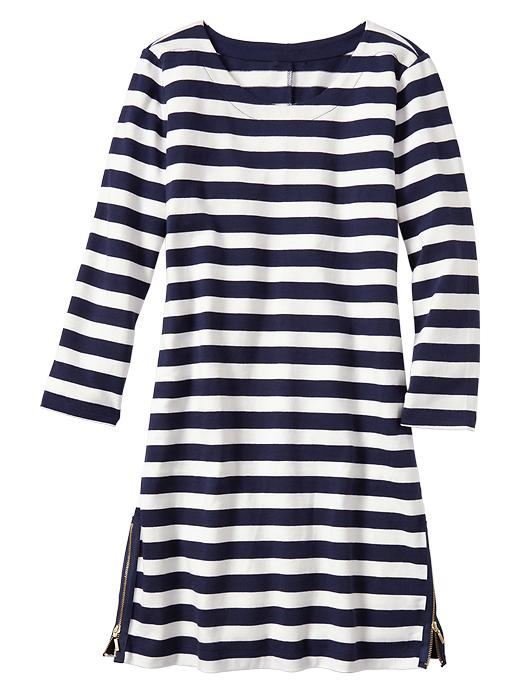 Image number 2 showing, Stripe side-zip dress