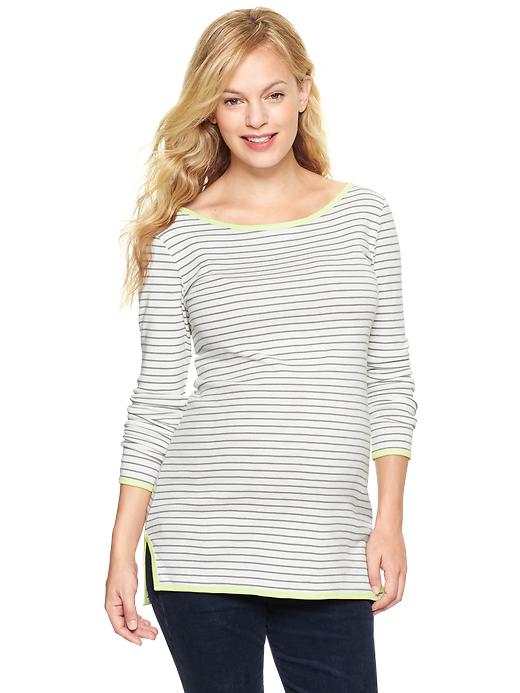 Image number 1 showing, Supersoft striped tunic