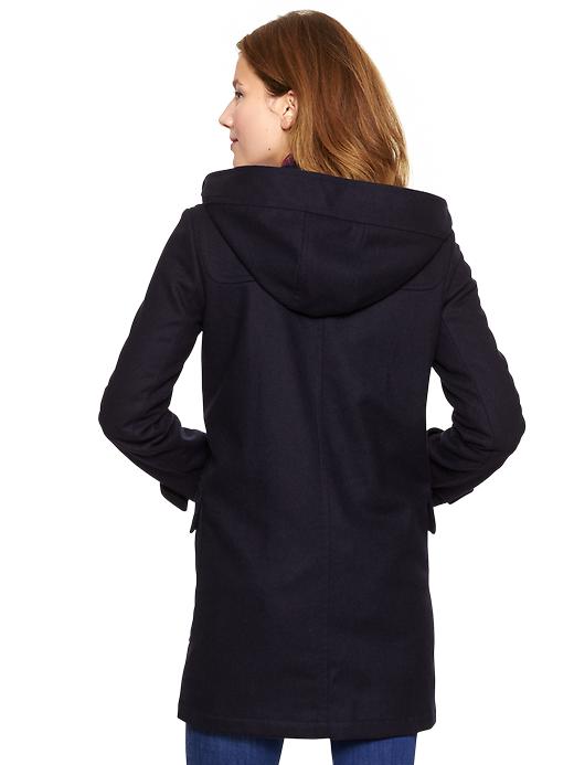 Image number 2 showing, Wool duffle coat