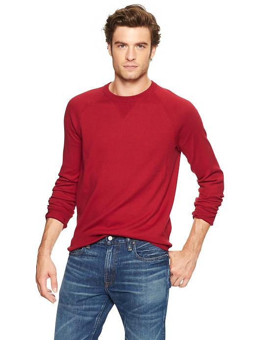 View large product image 1 of 1. Cotton cashmere sweater