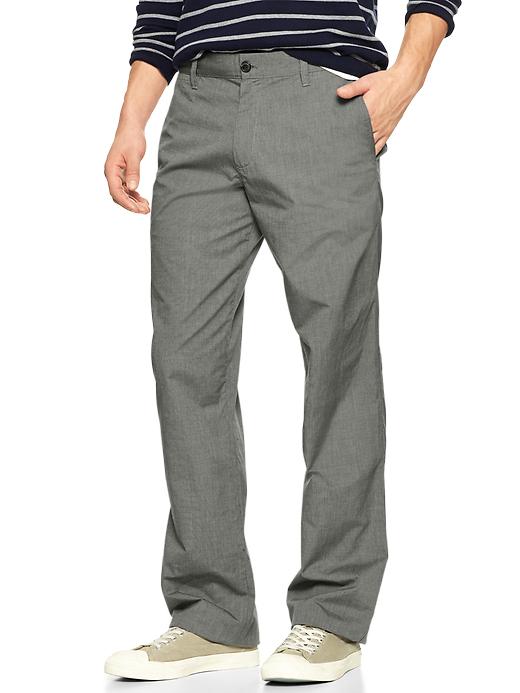 Image number 1 showing, Lightweight textured pant (relaxed fit)