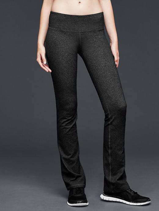 Image number 1 showing, GapFit gDance heathered pants