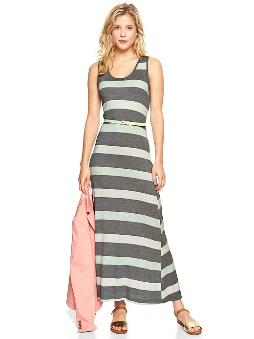Image number 4 showing, Stripe maxi dress