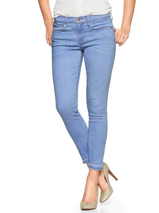 Image number 1 showing, 1969 raw-edge legging skimmer jeans