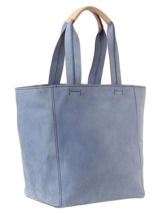 View large product image 1 of 3. Leather tote