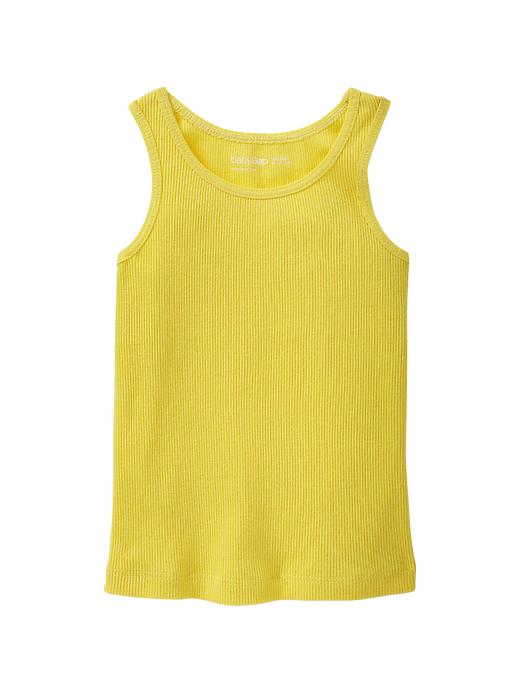 View large product image 1 of 1. Ribbed tank