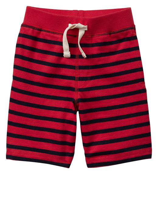 Image number 6 showing, Striped jersey knit shorts