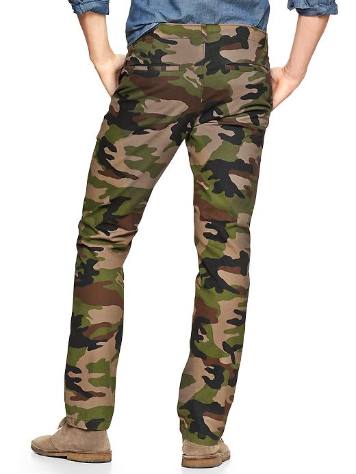 Image number 2 showing, Lived-in slim camo pant