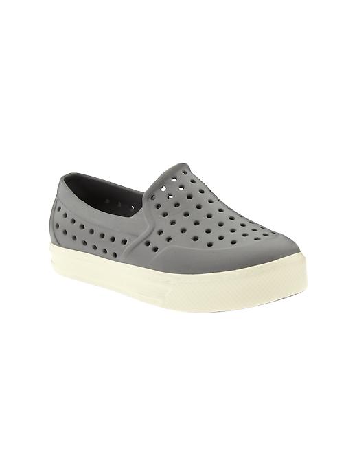 View large product image 1 of 1. Perforated slip-ons
