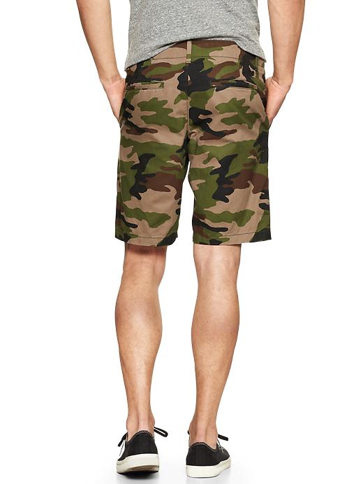 Image number 2 showing, Lived-in camo shorts (10")