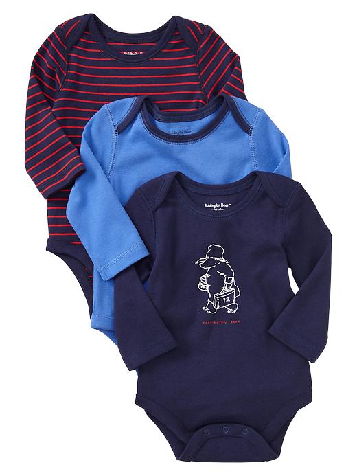 Image number 1 showing, Paddington Bear&#153 for babyGap print bodysuit (3-pack)