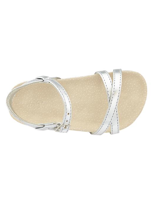 Image number 2 showing, Crisscross cork sandals