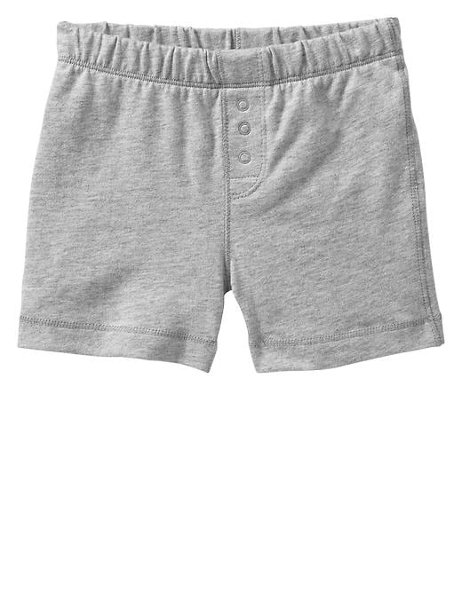 View large product image 1 of 1. Jersey knit shorts