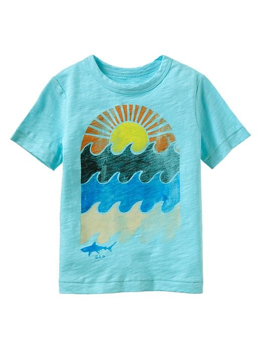 View large product image 1 of 1. Sunny graphic T