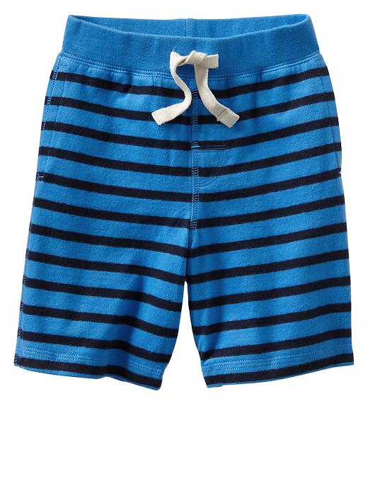 Image number 4 showing, Striped jersey knit shorts