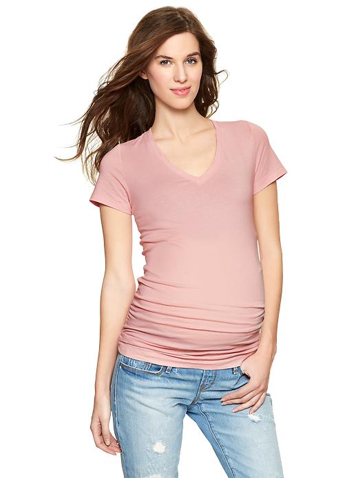 View large product image 1 of 1. Maternity Pure Body V-Neck T-Shirt