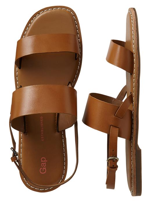 View large product image 1 of 1. Two-band sandals