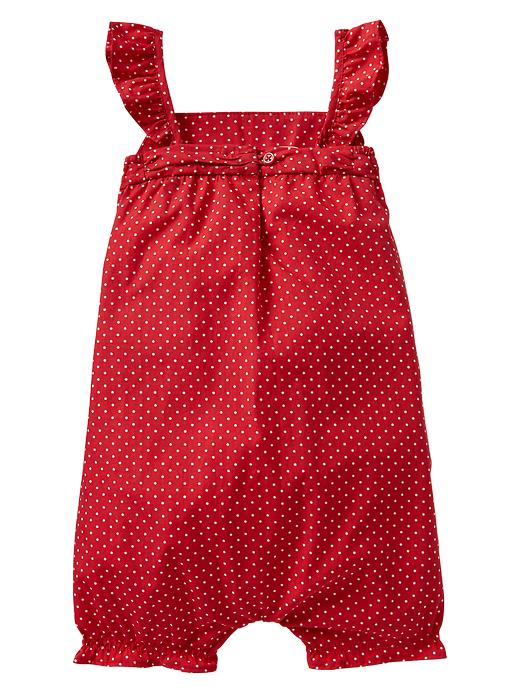 Image number 2 showing, Dot ruffle one-piece