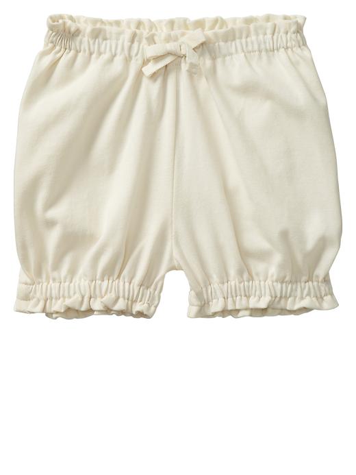 Image number 1 showing, Organic ruffle-trim bubble shorts
