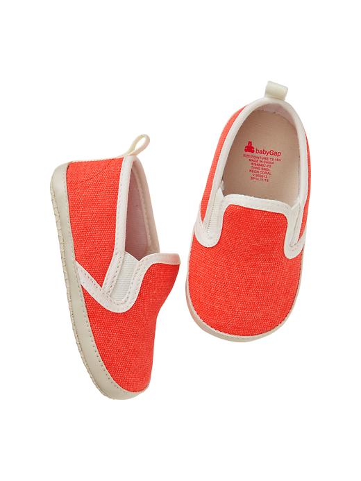 View large product image 1 of 2. Slip-on sneakers