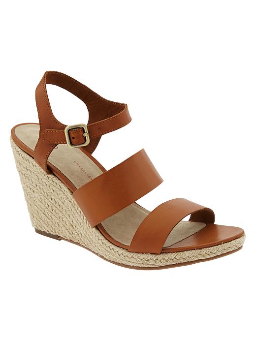 View large product image 1 of 1. Espadrille wedge sandals