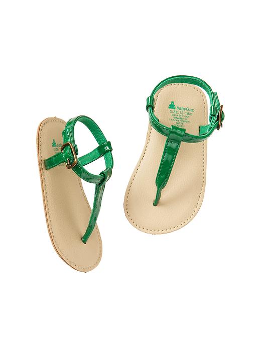 View large product image 1 of 1. Thong sandals