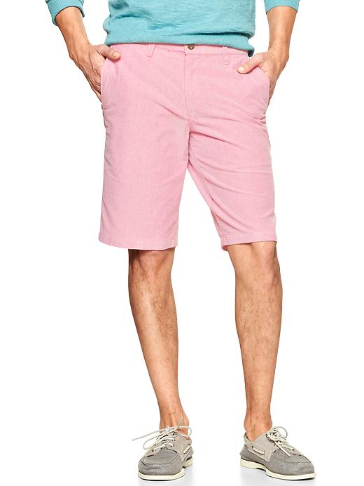 Image number 1 showing, Classic oxford shorts (11")