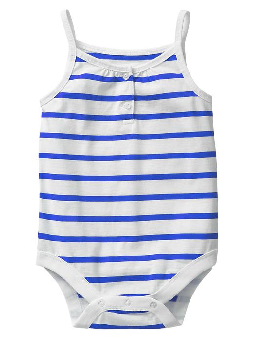 View large product image 1 of 1. Stripe tank bodysuit