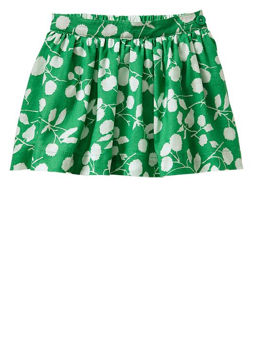 View large product image 1 of 1. Graphic floral circle skirt