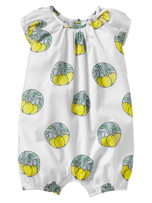 View large product image 1 of 1. Lemon one-piece