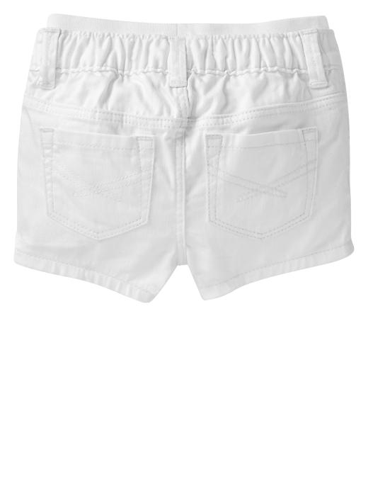 Image number 2 showing, Pull-on denim shorts