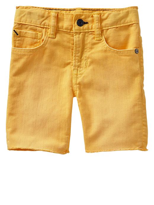 Image number 3 showing, Frayed denim shorts