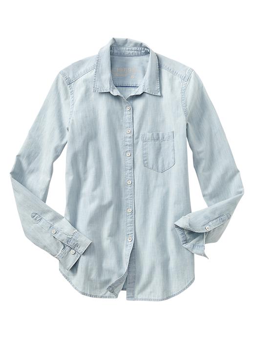 Image number 2 showing, 1969 chambray shirt