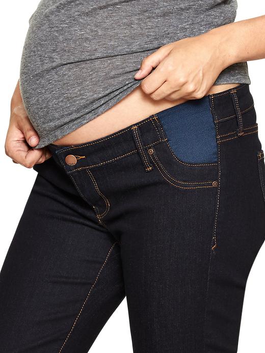 Image number 3 showing, 1969 elastic inset legging jeans