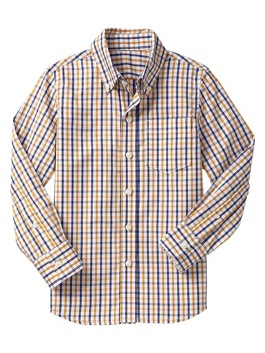 View large product image 1 of 1. Checkered oxford shirt