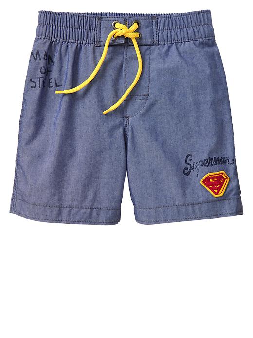 Image number 1 showing, Junk Food&#153 Superman swim trunks