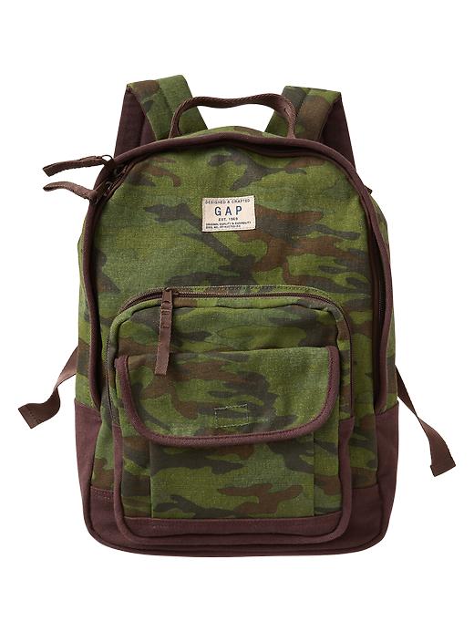 Image number 1 showing, Junior canvas backpack